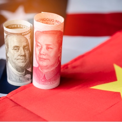 China Yuan and American Dollars