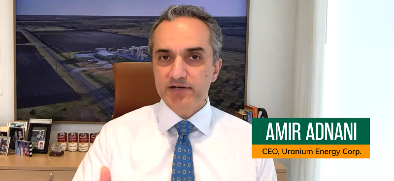 Amir Adnani, Uranium Energy Corp. (UEC)